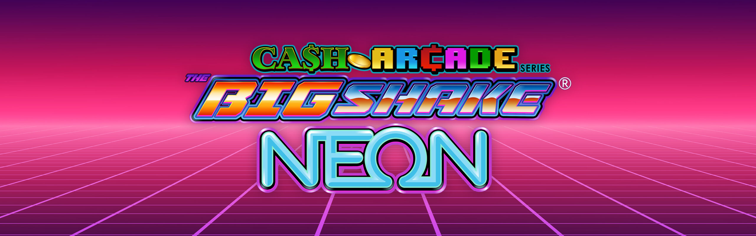 The Big Shake Neon class 2 video slot.