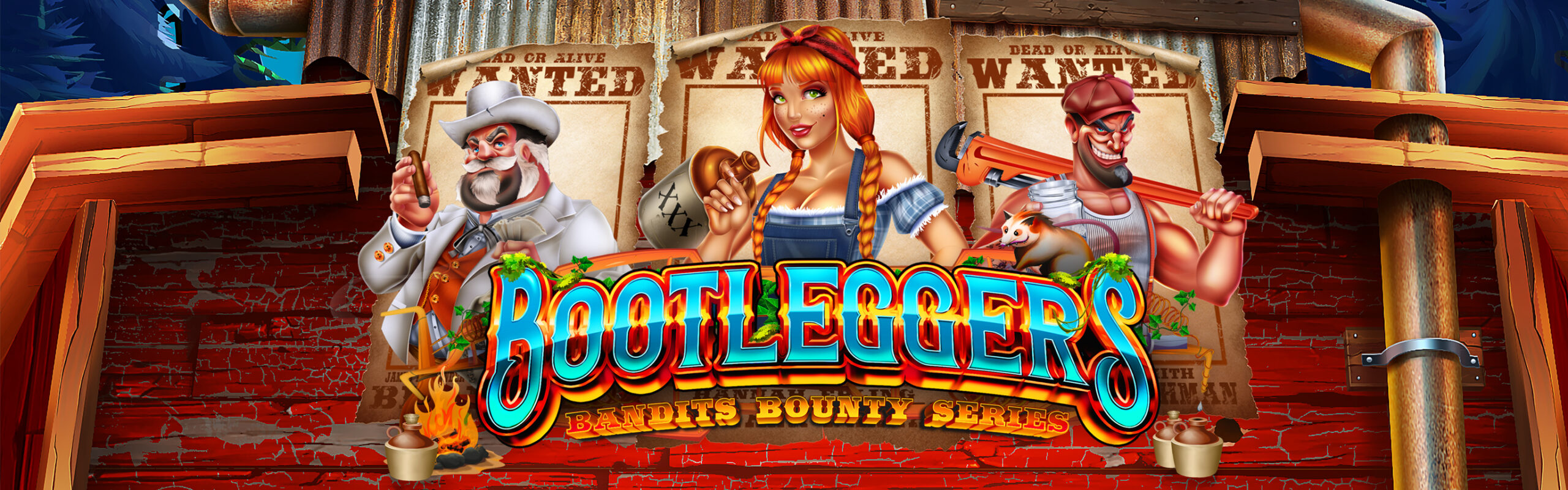 Bootleggers class 2 video slot.