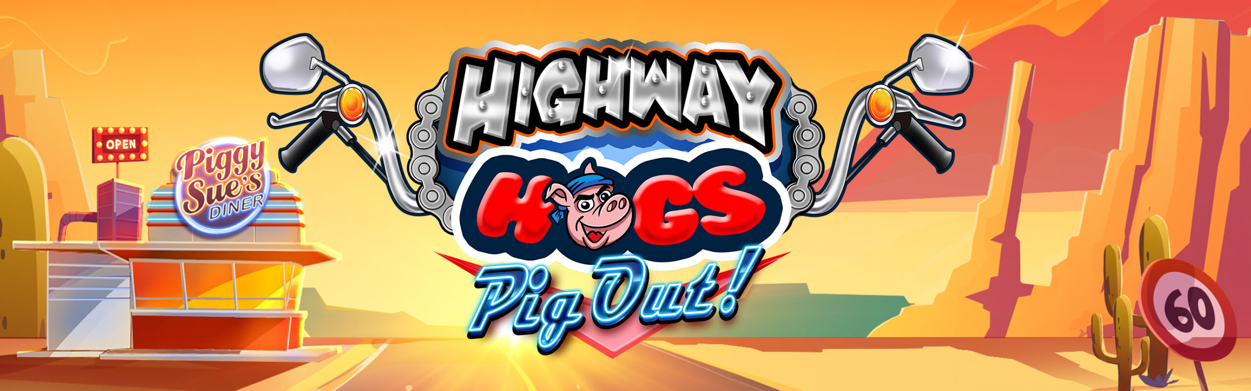 Highway Hogs Pig Out class 2 video slot.