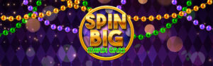 Spin Big Mardi Gras class 2 video slot.